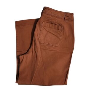 a.new.day Straight Jeans 16 Orange Tan Stretch